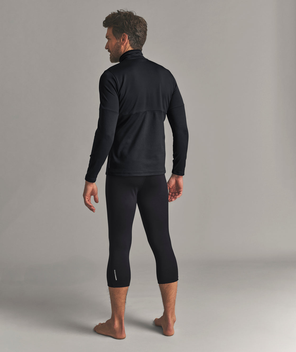 Polaire Mérinos Légère Col Zippé Homme
