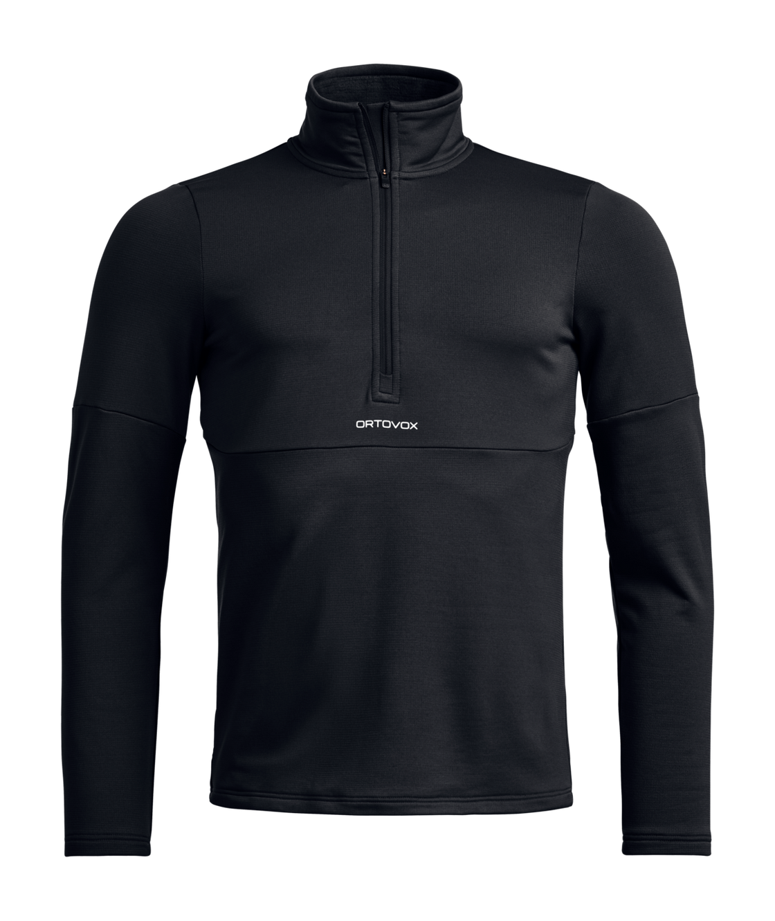 Polaire Mérinos Légère Col Zippé Homme