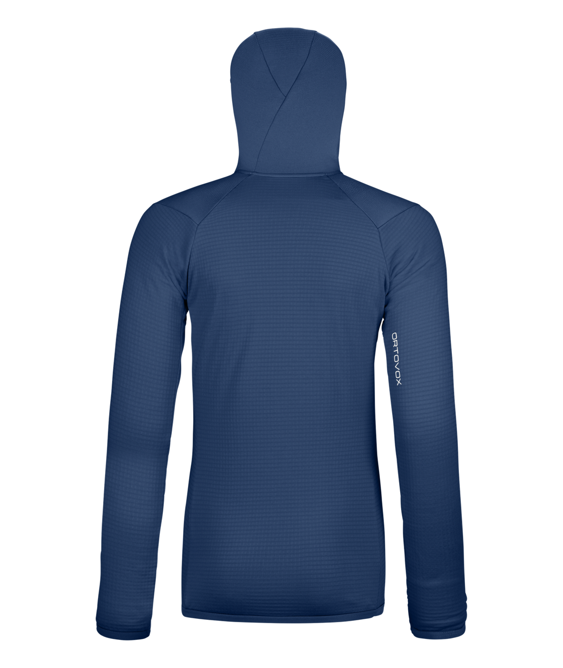 Merino Fleece Grid Hoody Damen