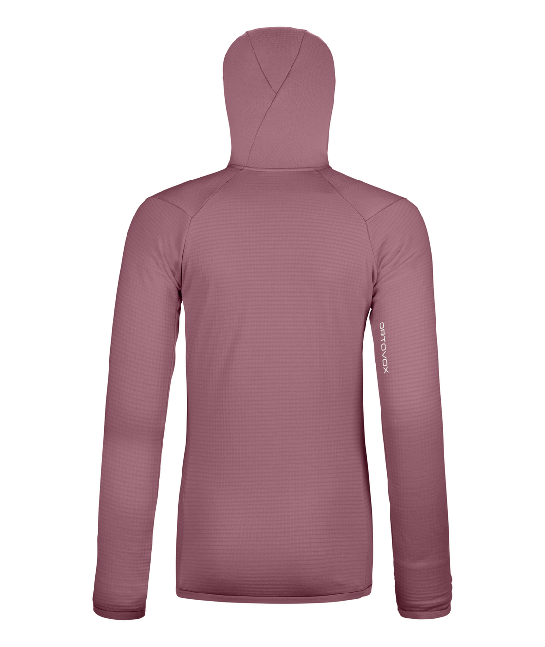 Merino Fleece Grid Hoody Damen