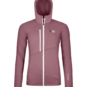 Merino Fleece Grid Hoody Women