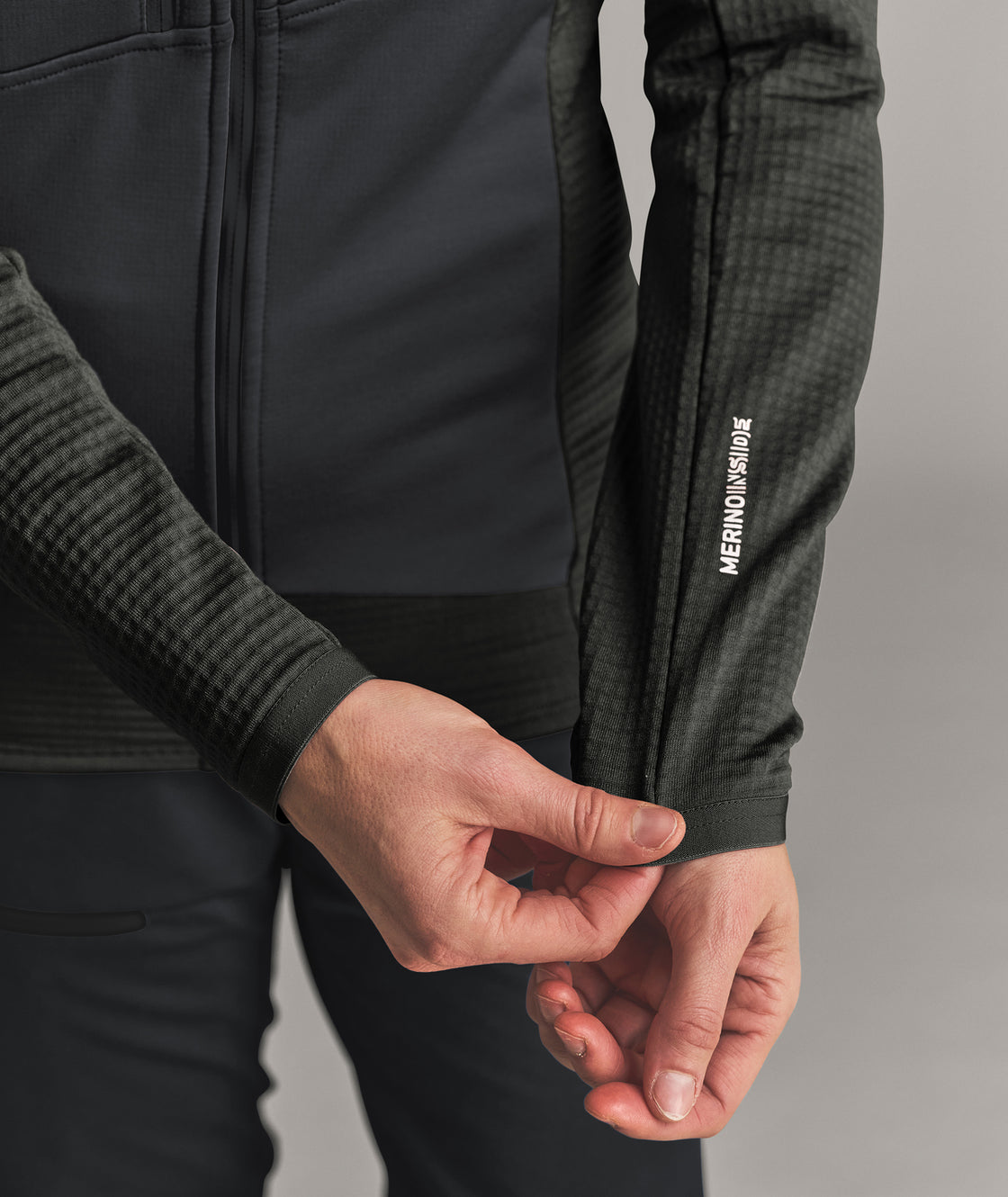 Merino Fleece Grid Jacket Women