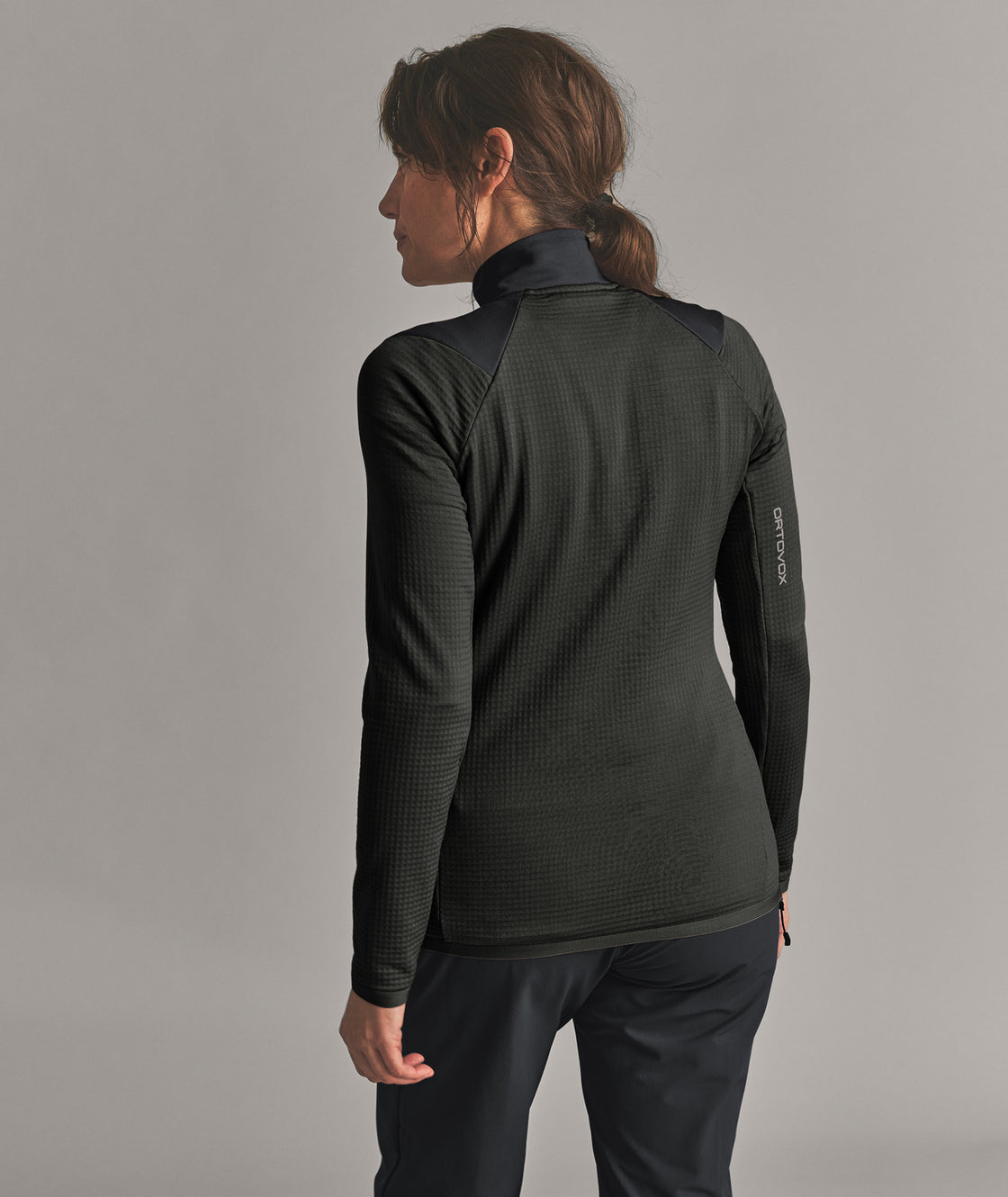Merino Fleece Grid Jacket Women