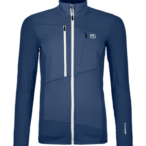 Merino Fleece Grid Jacket Women