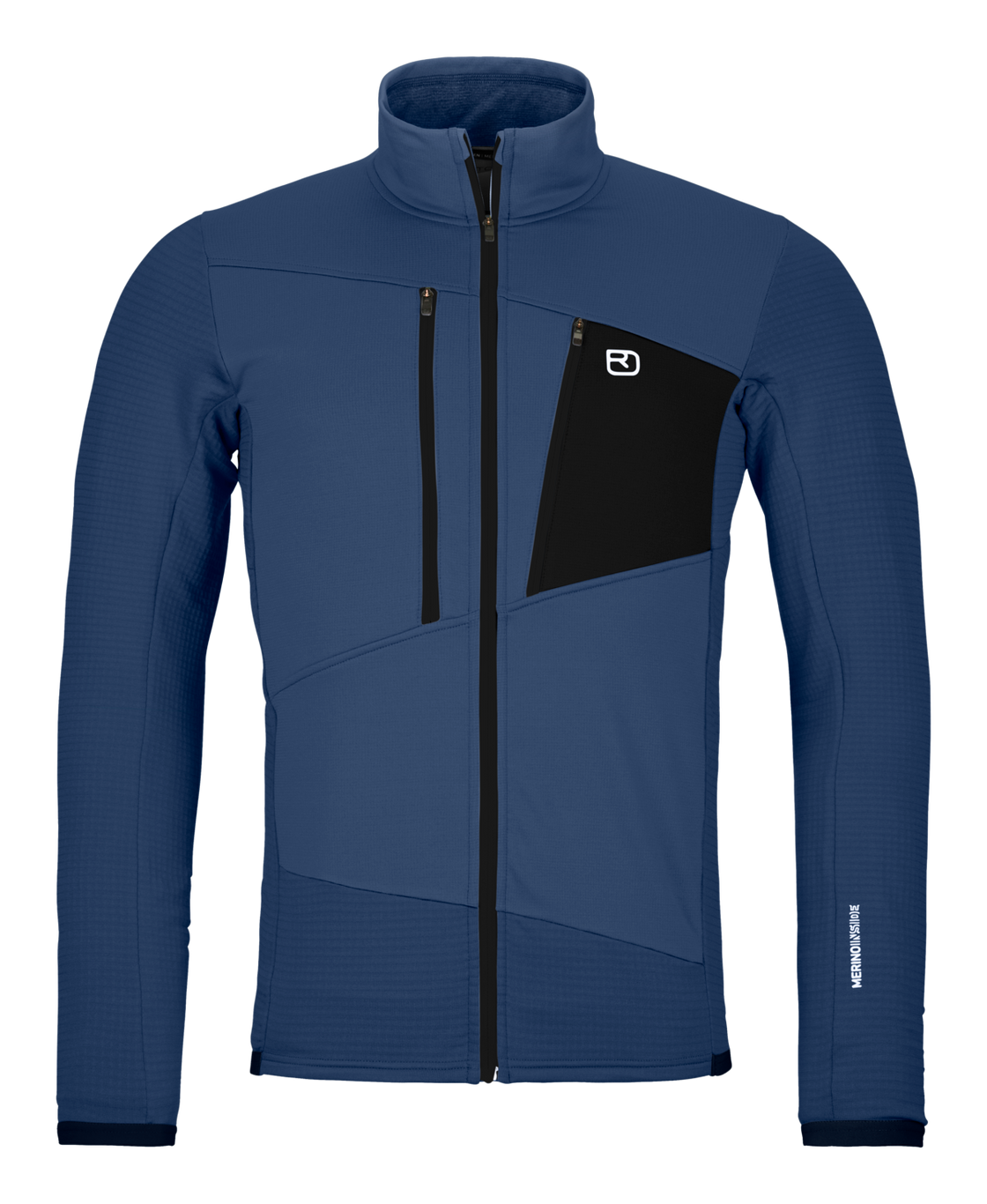 Merino Fleece Grid Jacket Men