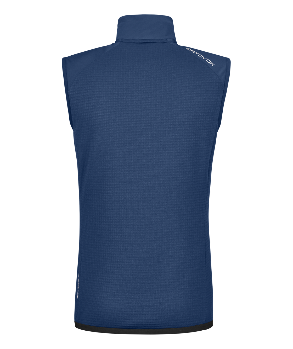 Merino Fleece Grid Weste Damen