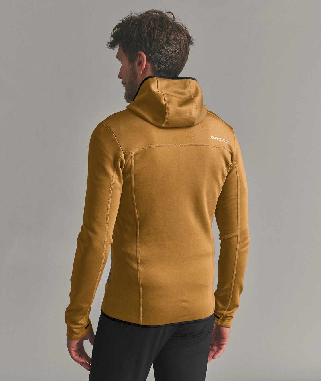 Sweat à capuche en polaire mérinos pour hommes