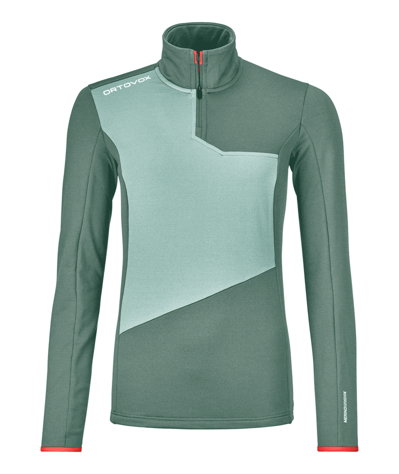 Merino Fleece Light Zip Neck Women