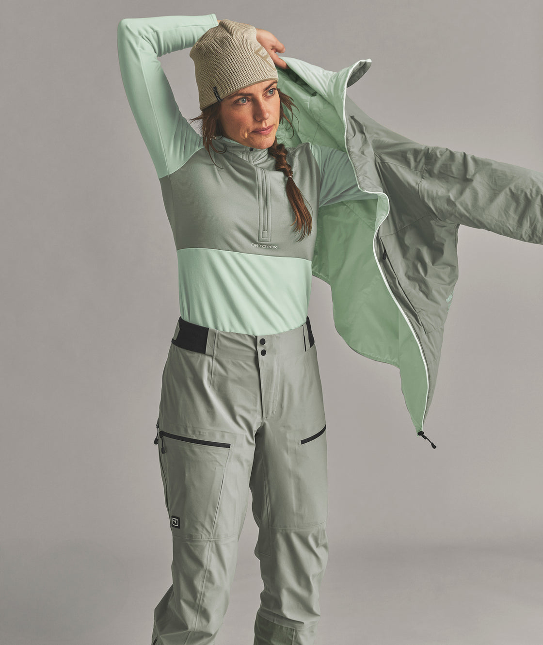Veste Swisswool Piz Vial Femme