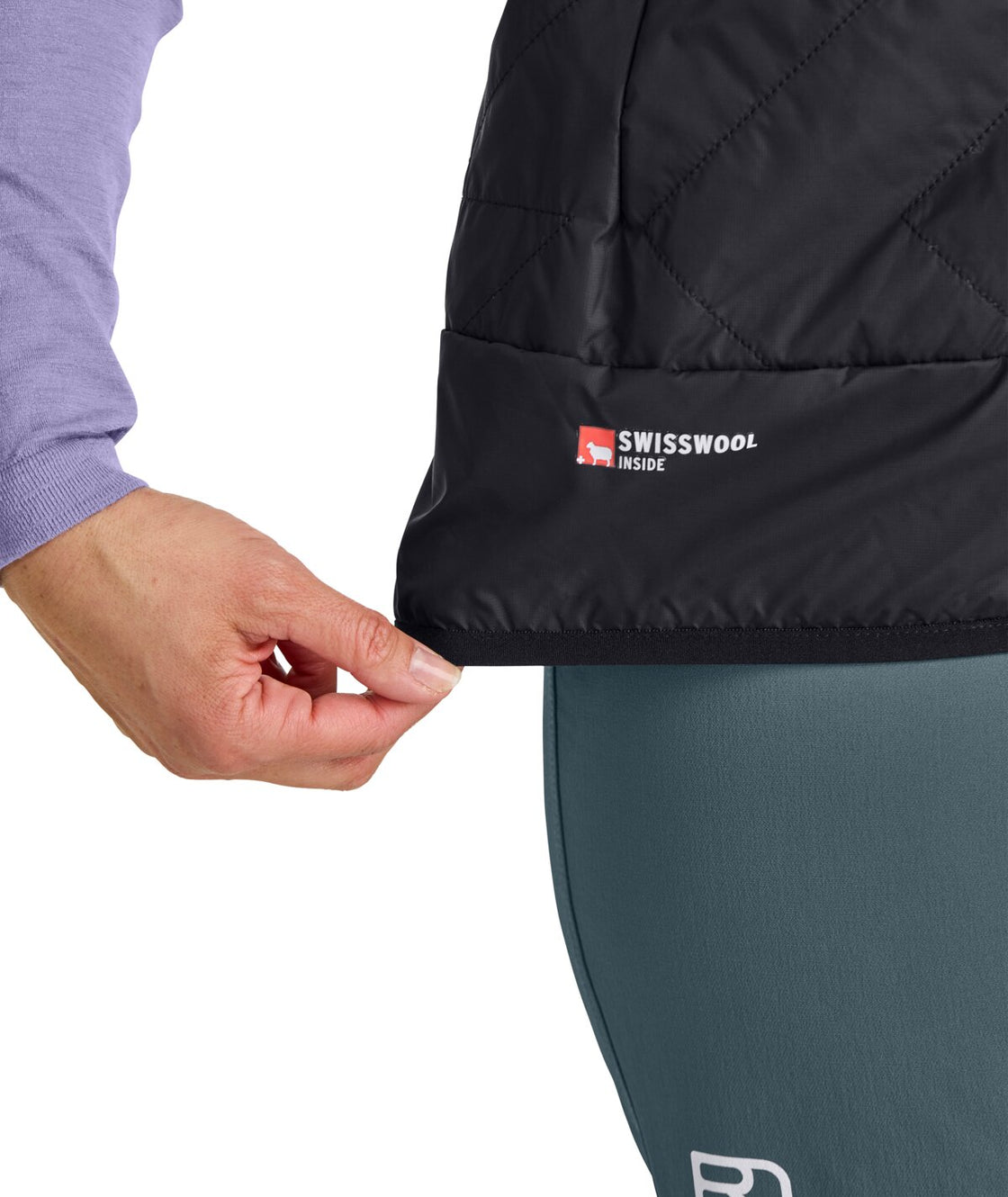 Piz Boe Swisswool Light Gilet Femme