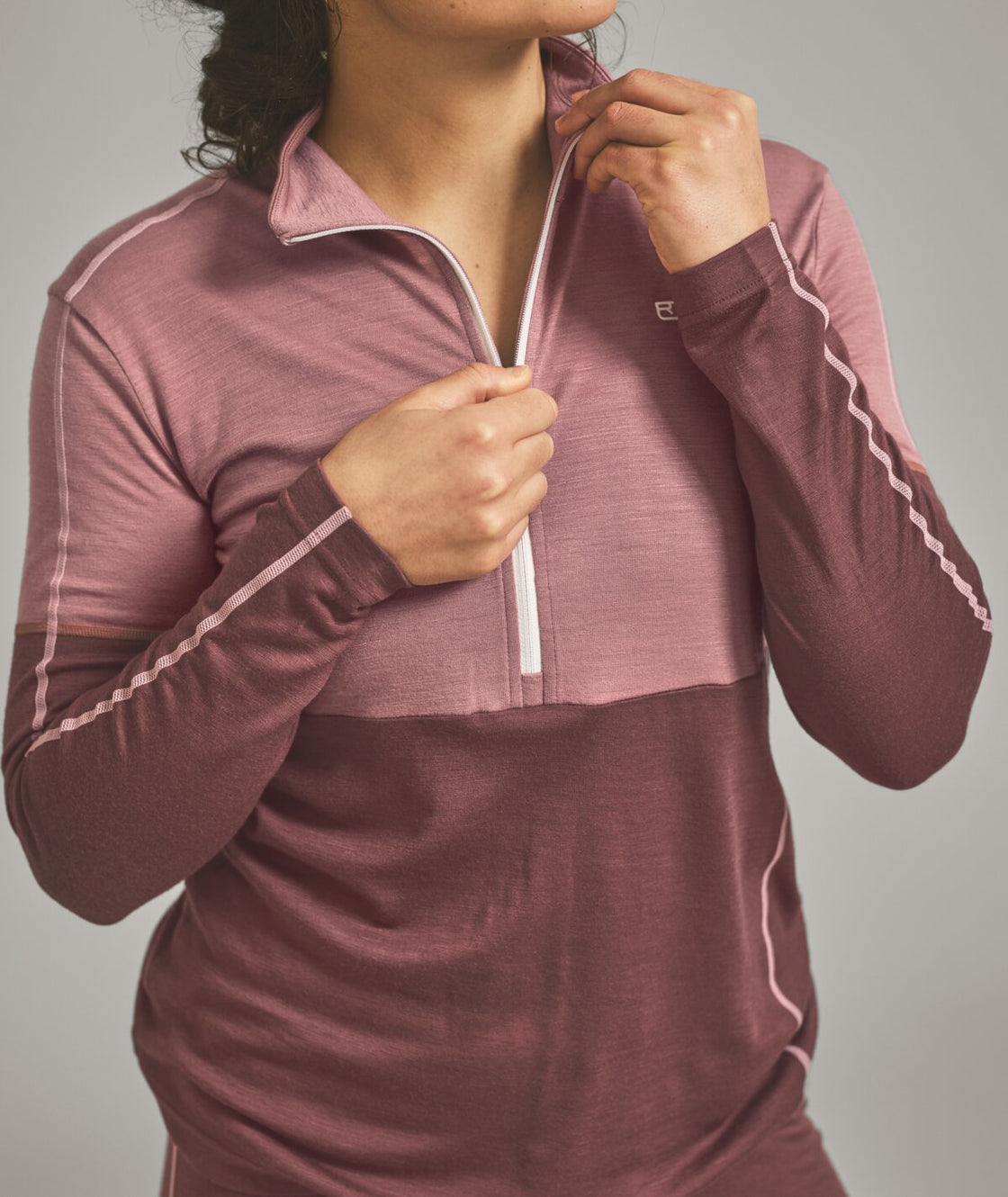 Rock’n’Wool Zip Neck Damen 185