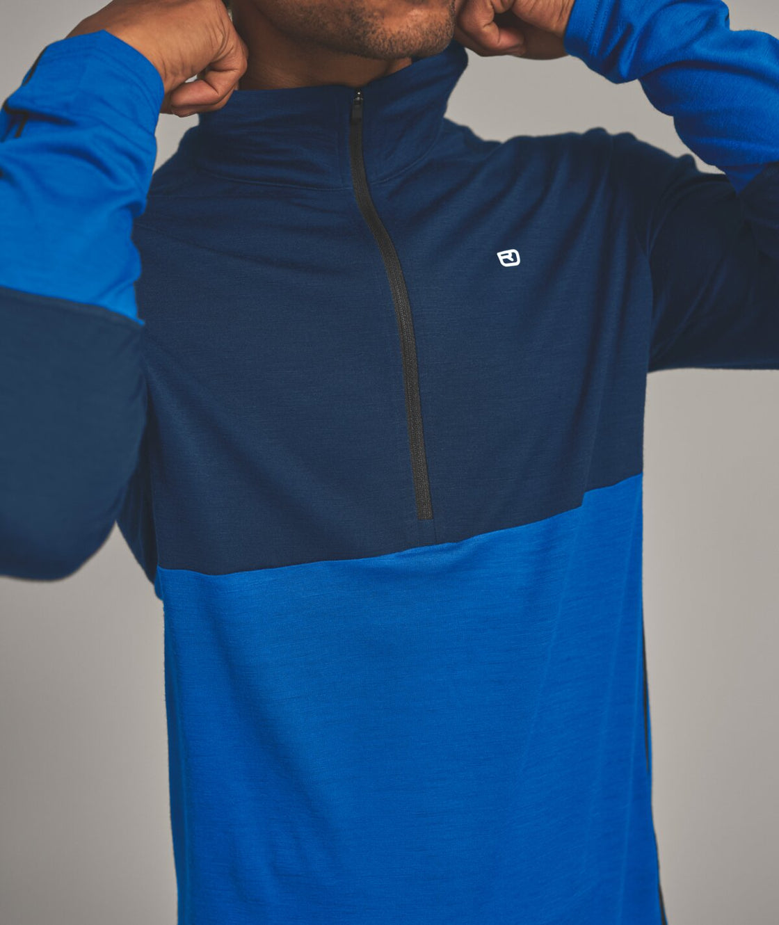 Rock’n’Wool Zip Neck Herren 185