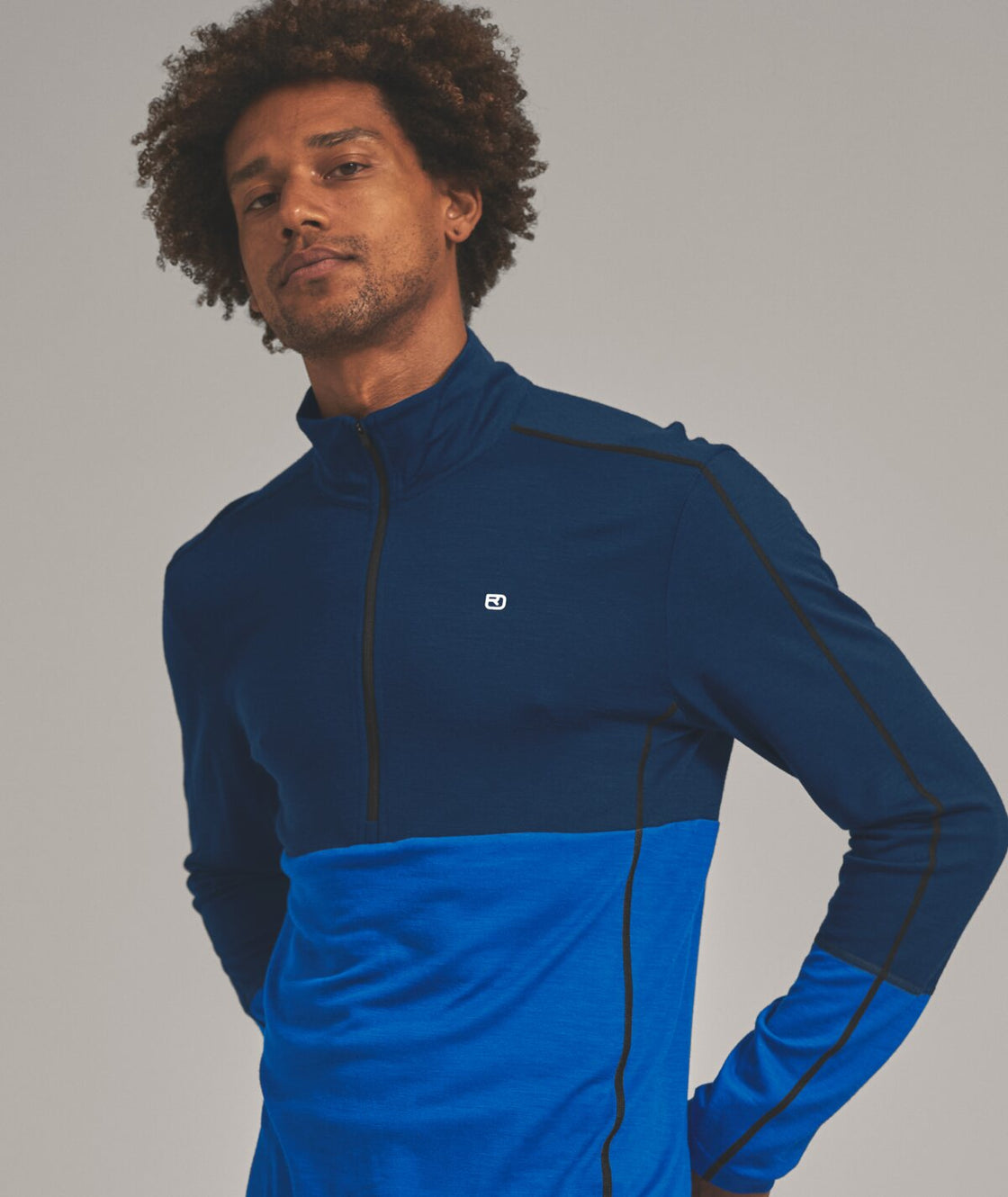 Rock’n’Wool Zip Neck Herren 185