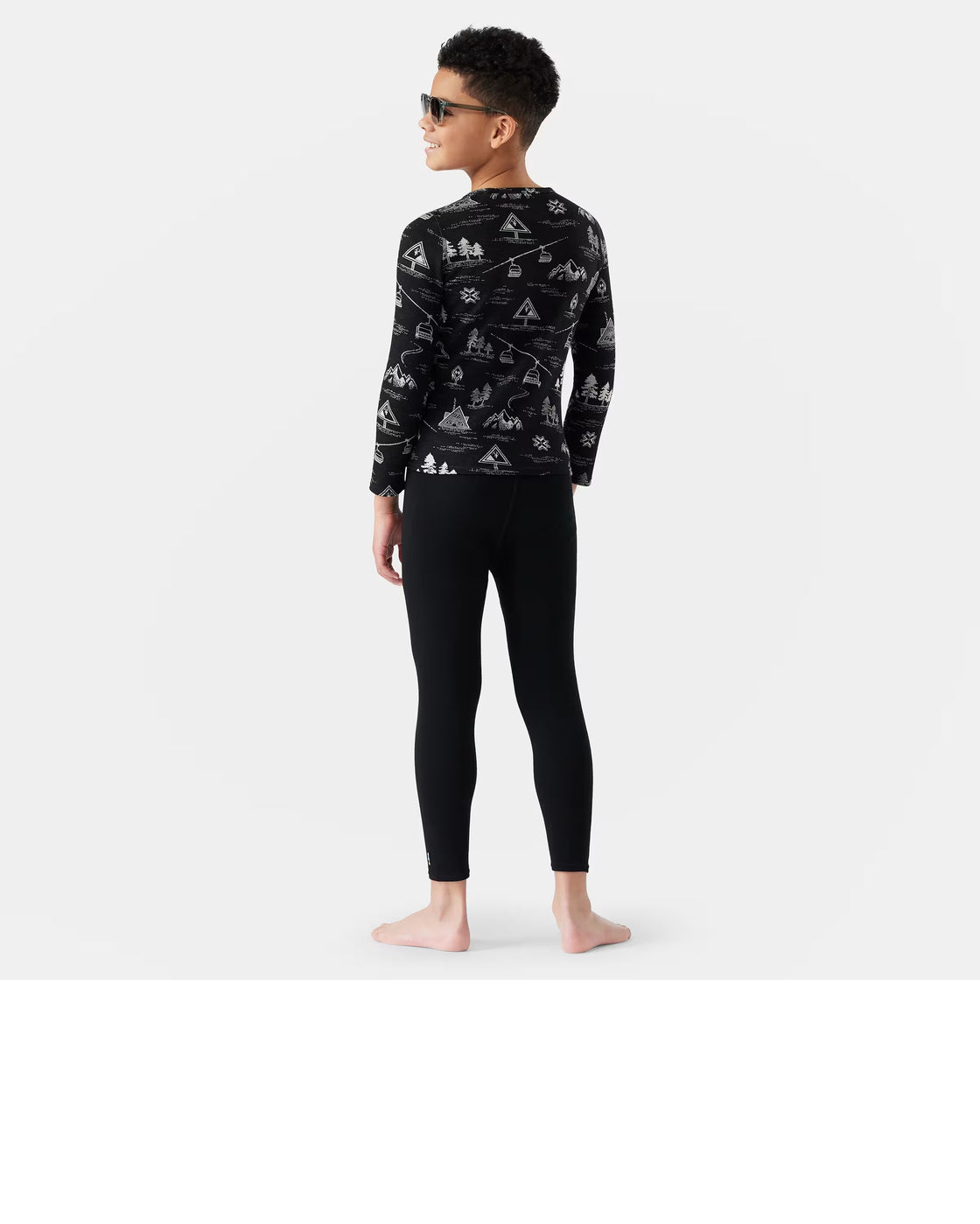 Kids Thermal Merino Base Layer Crew 250