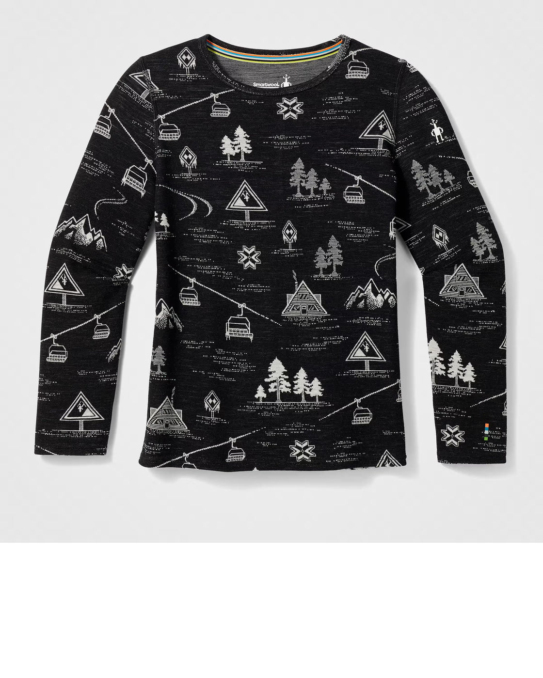 Kids Thermal Merino Base Layer Crew 250