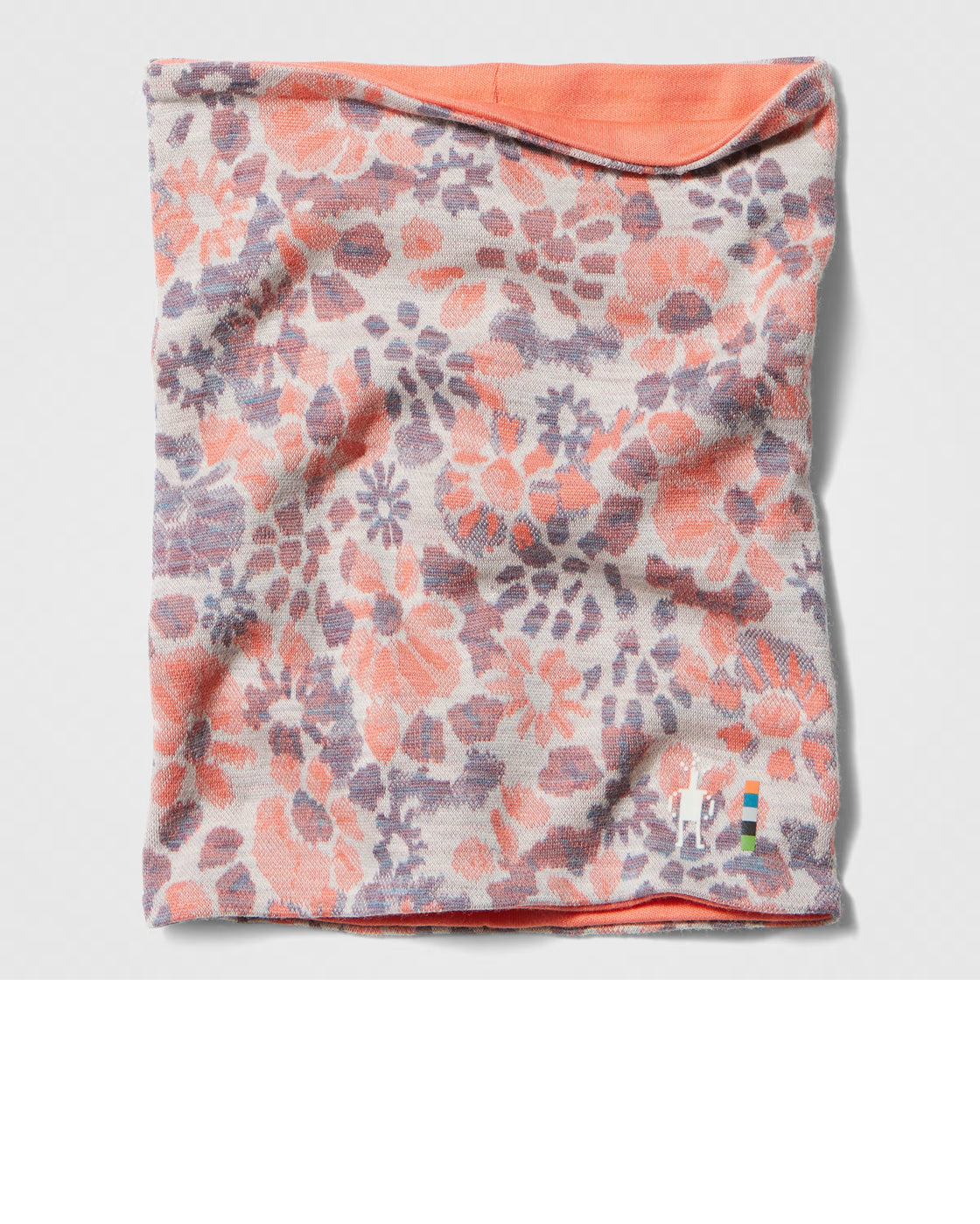 Thermal Merino Reversible Neck Warmer Floral