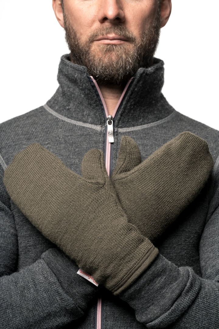 Merino Touch Wollhandschuhe Unisex – Dünn, Für Mobile Geräte, Matt